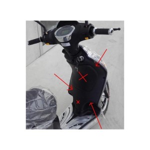 PLASTICA RETRO SCUDO  SCOOTER ELETTRICO ZTECH - VITALE