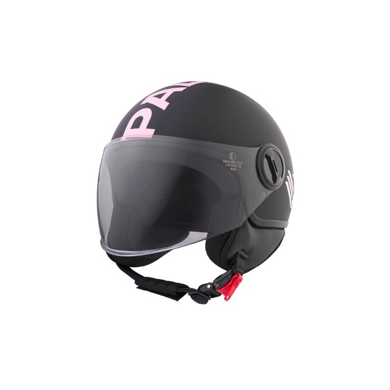 CASCO PALERMO CALCIO NERO OPACO SiamoAquile CASCO PALERMO CALCIO NERO OPACO SiamoAquile