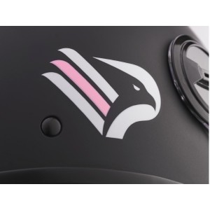 CASCO PALERMO CALCIO NERO OPACO SiamoAquile