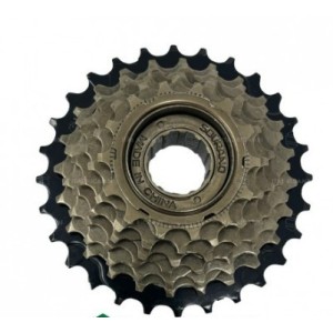 CASSETTA PIGNONI 7 VELOCITA FILETTO RUOTA LIBERA BICICLETTA MTB CITY BIKE