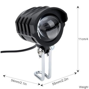 LUCE FARO LED PER BICICLETTA ELETTRICA EBIKE