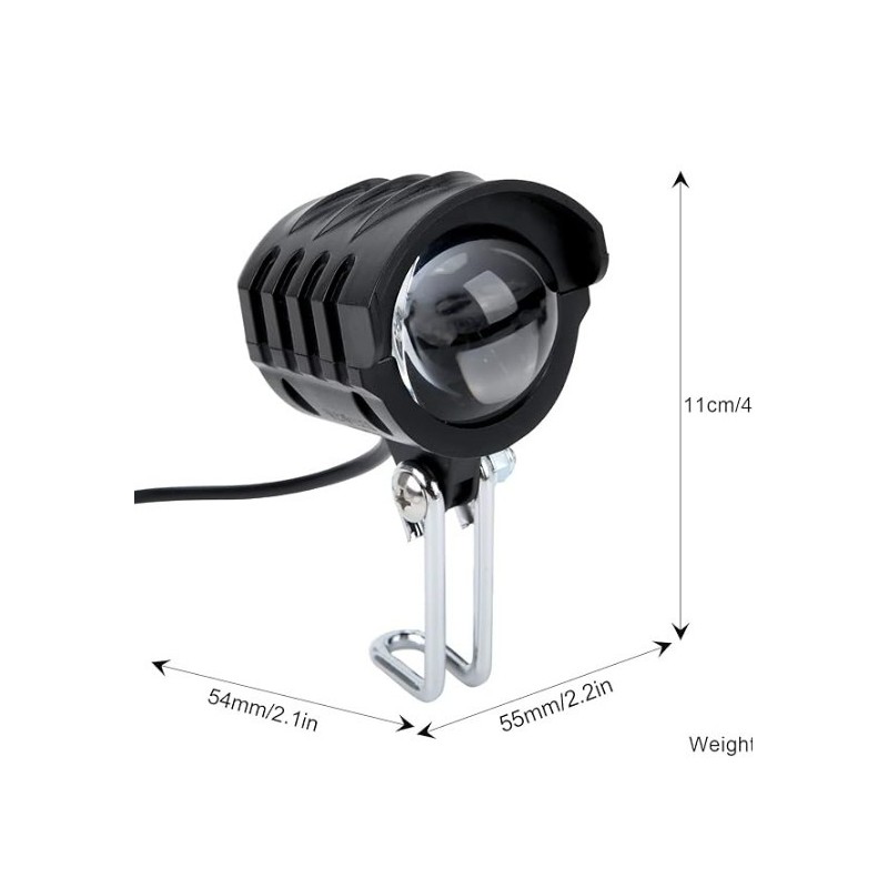 LUCE FARO LED PER BICICLETTA ELETTRICA EBIKE LUCE FARO LED PER BICICLETTA ELETTRICA EBIKE