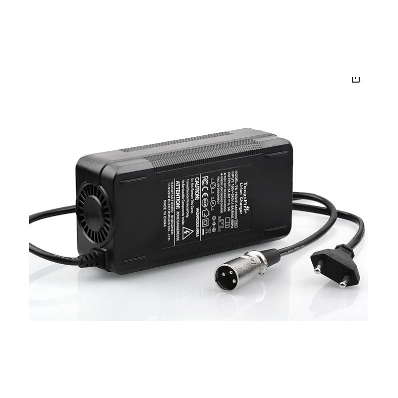 CARICABATTERIA BICI ELETTRICA 48V 2A (connettore XLR) CARICABATTERIA BICI ELETTRICA 48V 2A (connettore XLR)