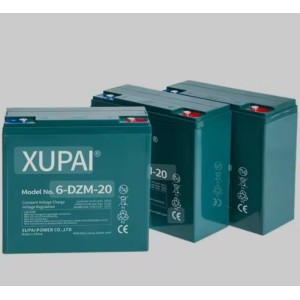 KIT 4 BATTERIE SCOOTER ELETTRICO VITALE - ZTECH 48V 20AH PIOMBOGEL
